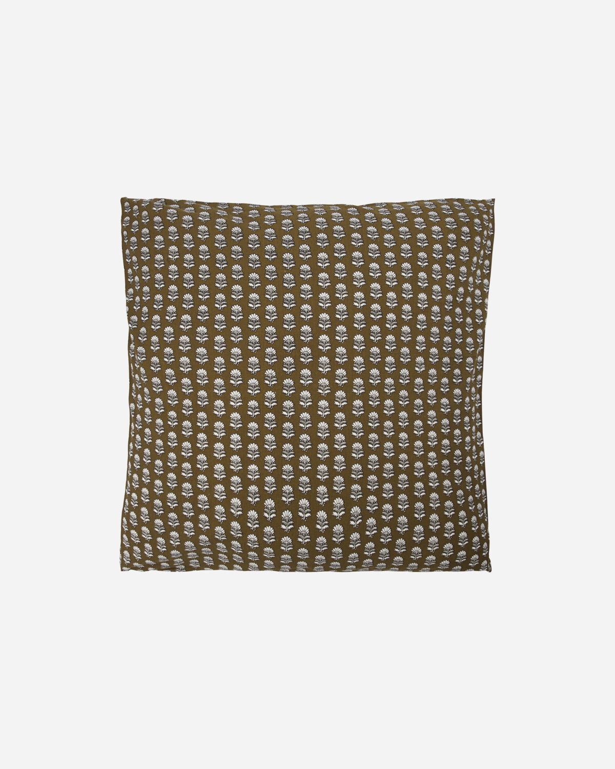 'Nero' cushion cover only - camel - by house doctor