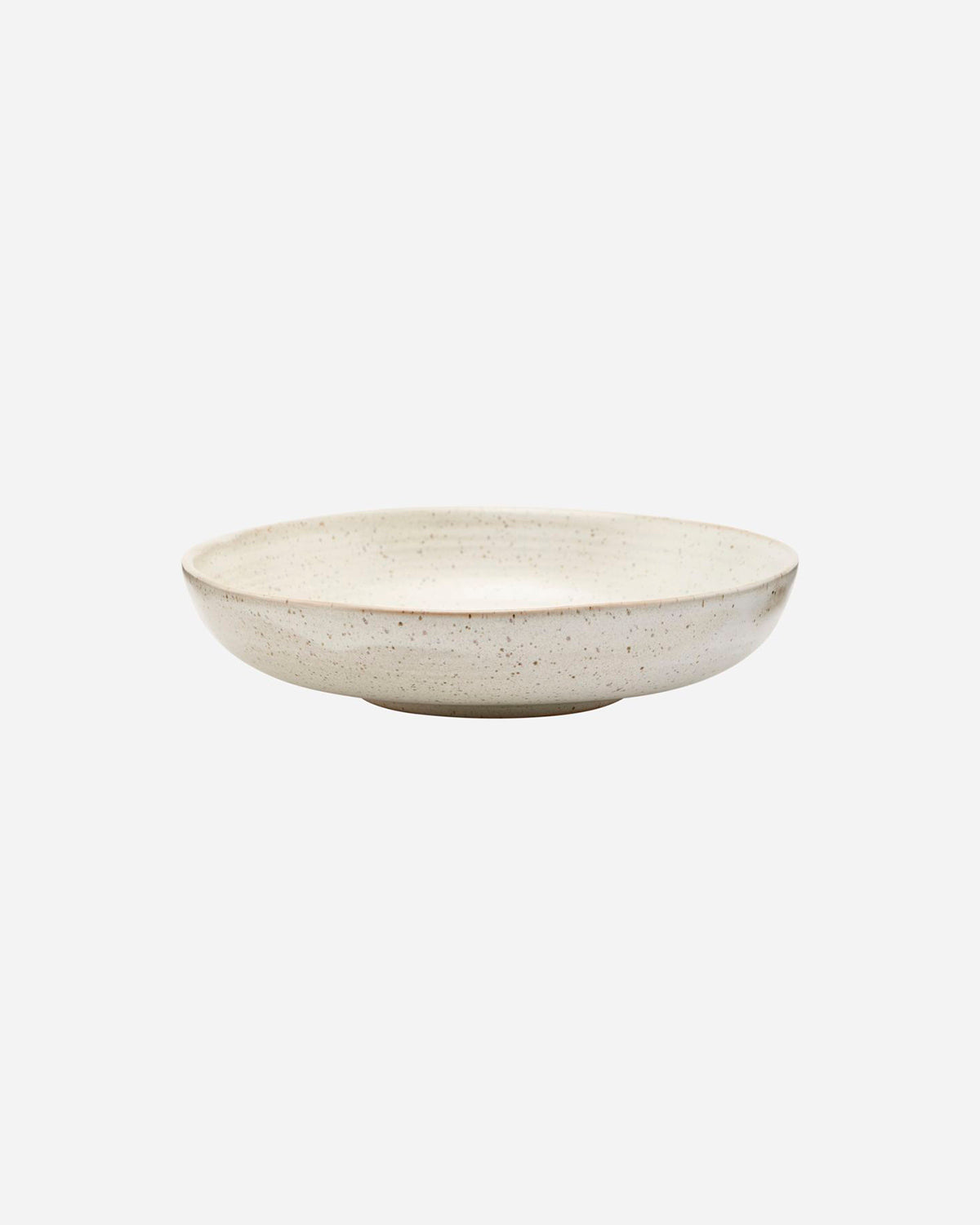 'Pion' shallow bowl by House doctor - off white