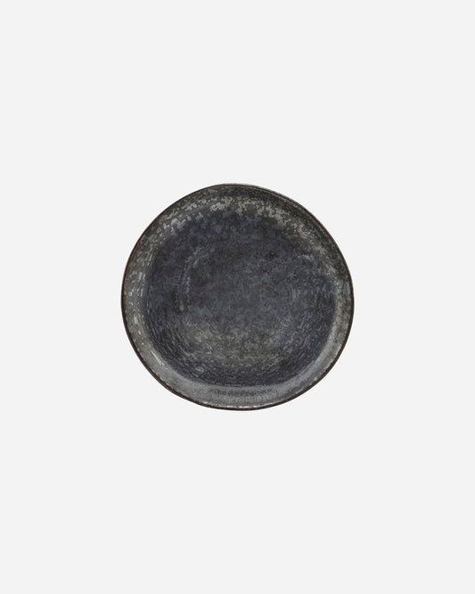 'Pion' plate - small - black - by house doctor