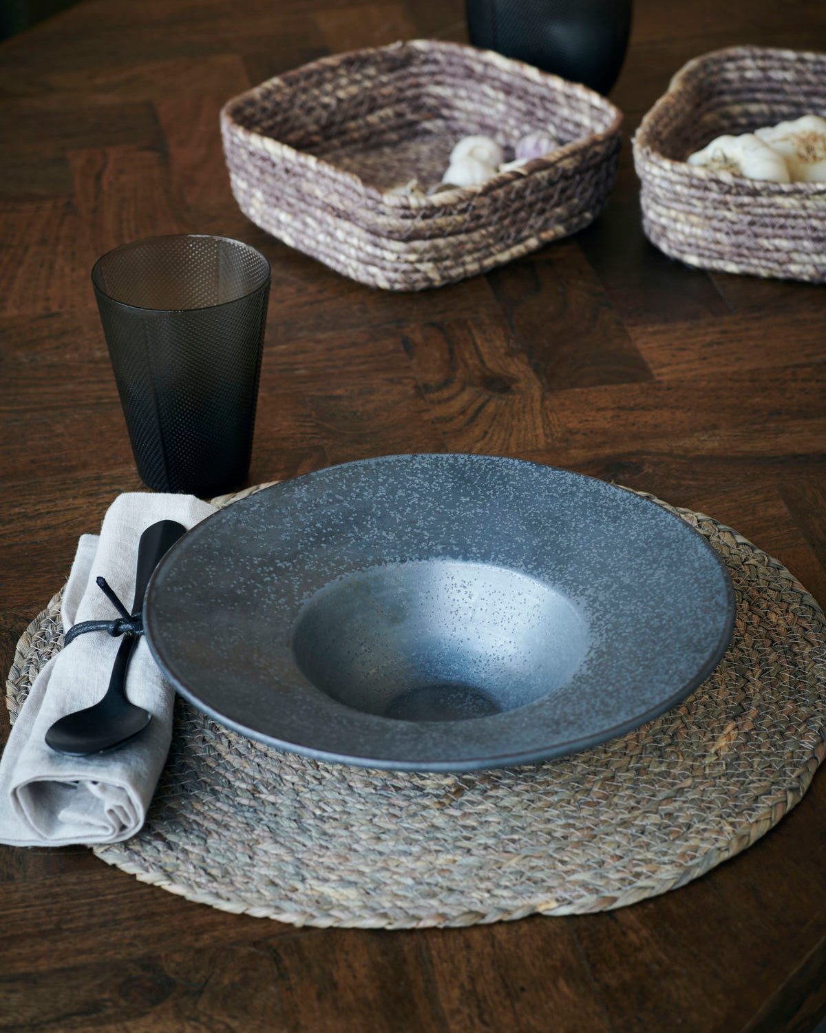 'Pion' Pasta bowl by house doctor - black