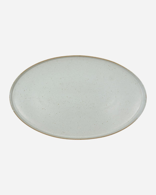 'Pion' oval serving dish by house doctor - off white