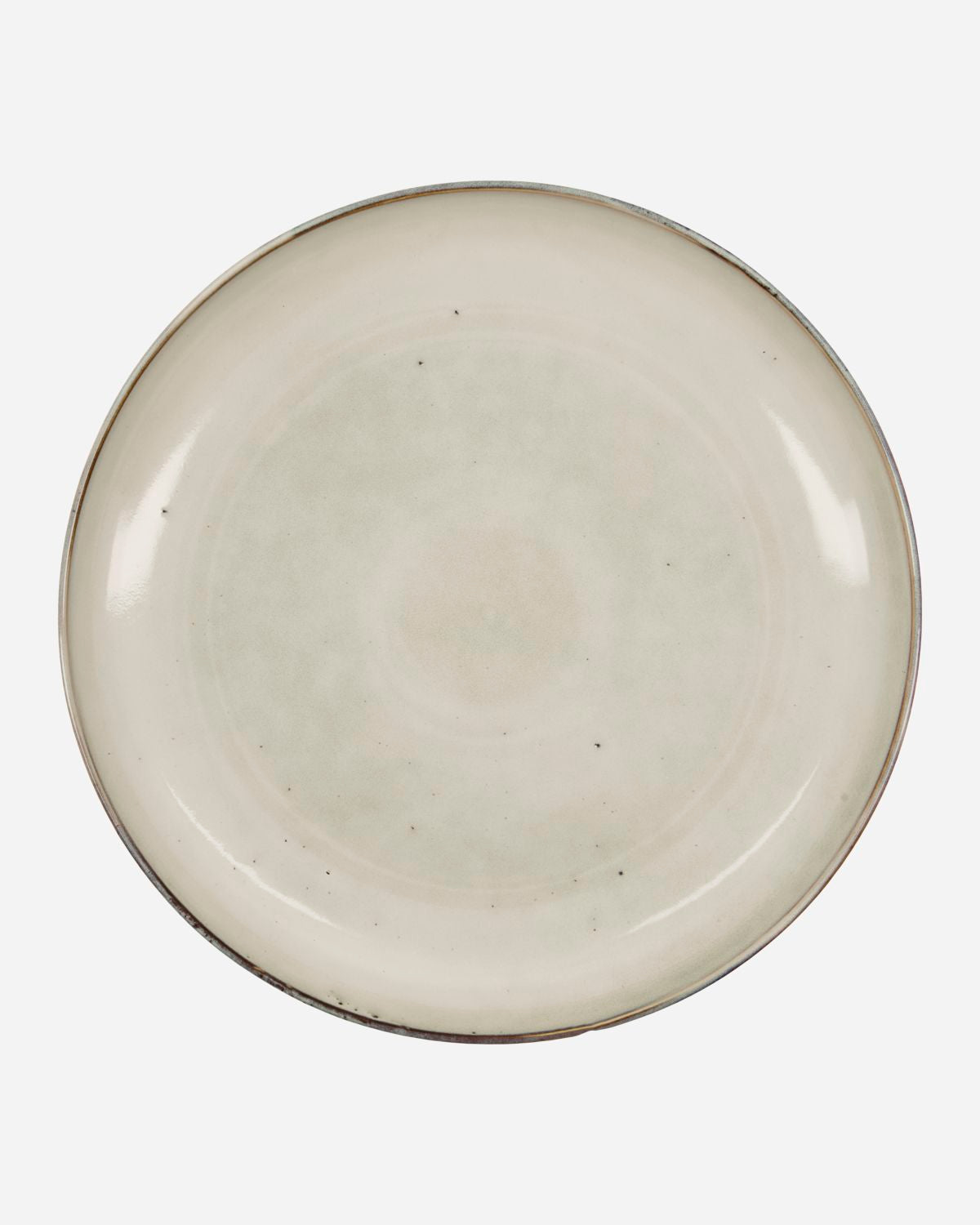 'Lake' large serving plate by House Doctor - beige