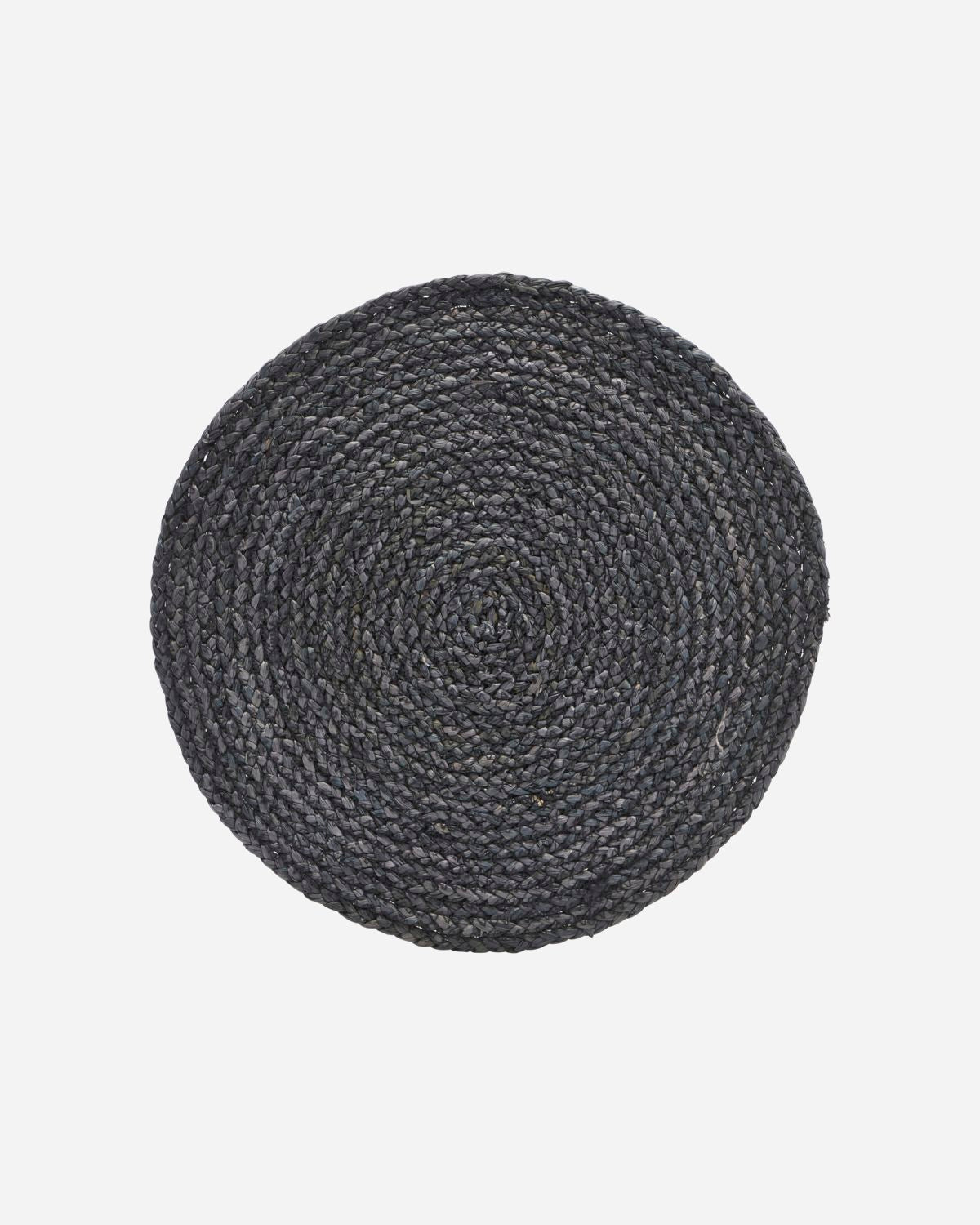 'Circle' set of 4 placemats by House Doctor - blue/black