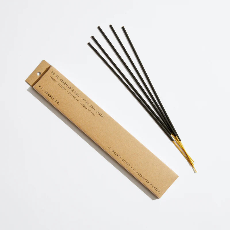 P.F. Candle Co. Sandalwood and Rose - Incense sticks